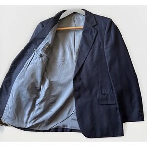 Christian Dior Men's Navy Blue Blazer Suit Jacket Vintage